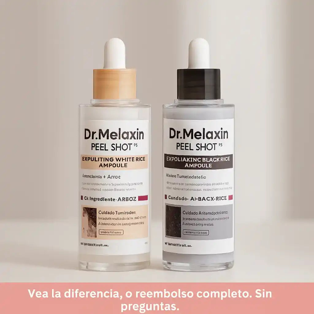 El Dúo Coreano Que Transforma Tu Piel en Solo 7 Días — Dr Melaxin Duo