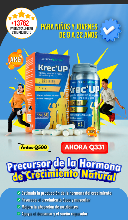 Krec´UP® - SUPLEMENTO ALIMENTICIO