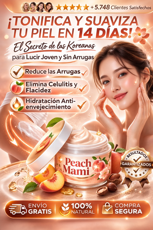 Peach mami - Una piel sana es una vida feliz y sin complejos