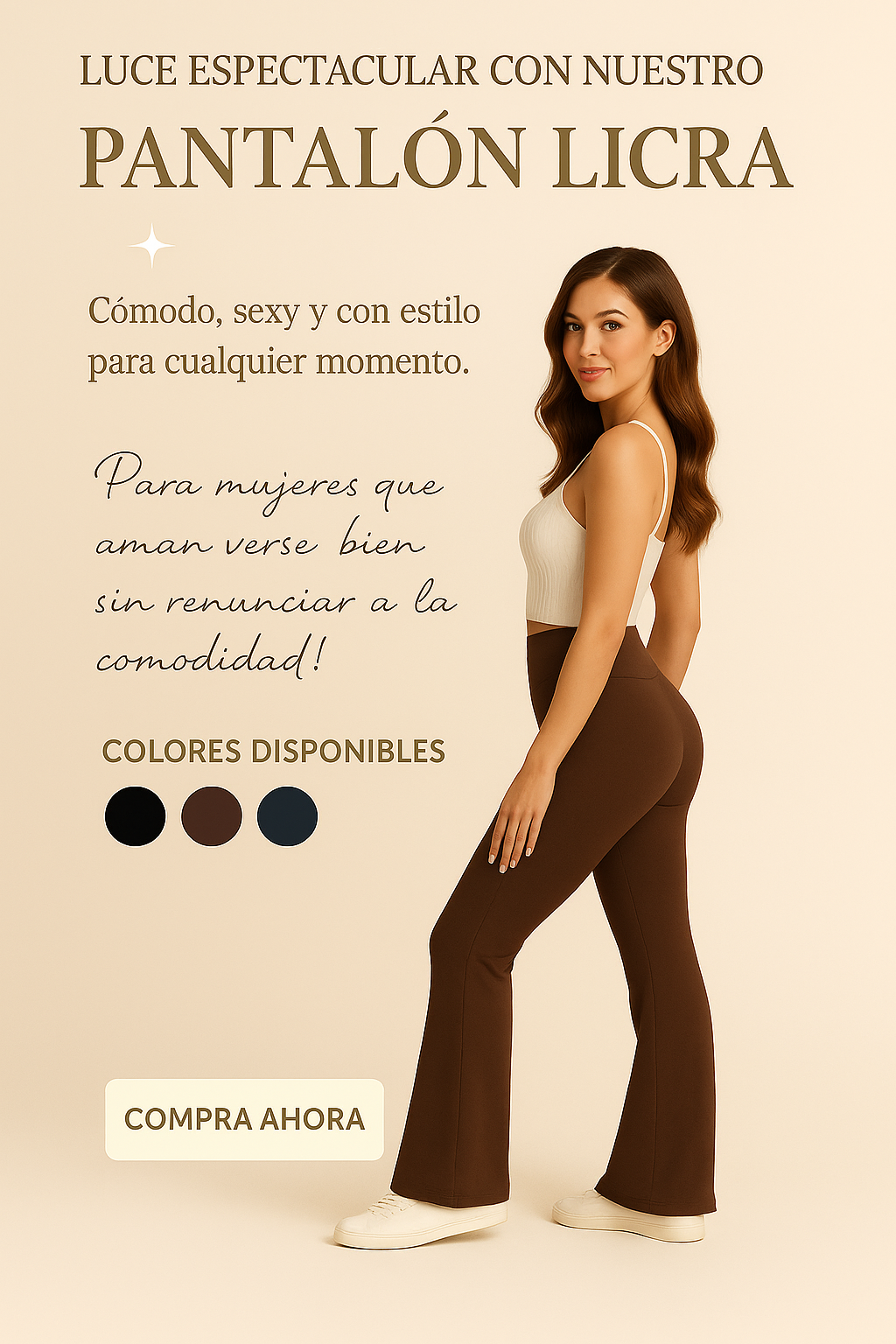 LEGGIN CON BOTA CAMPANA Y FAJA INTERNA EXCLUSIVO