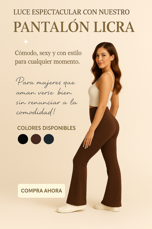 LEGGIN CON BOTA CAMPANA Y FAJA INTERNA EXCLUSIVO