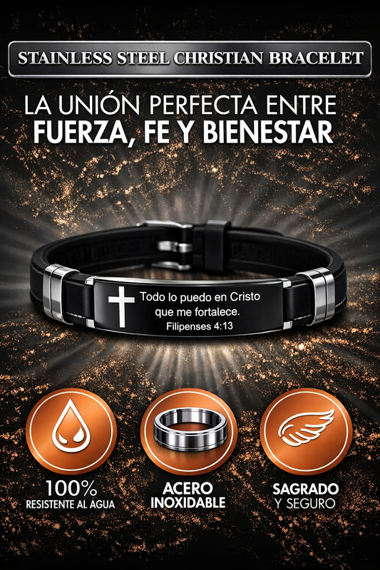 BRAZALETE DIVINO - TODO LO PUEDO EN CRISTO QUE ME FORTALECE