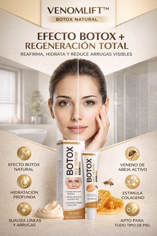 VENOMLIFT™ – BOTOX NATURAL CON VENENO DE ABEJA.