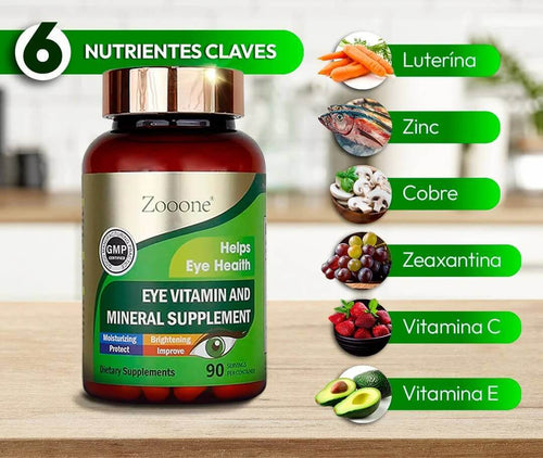 SUPLEMENTO DE PROTECCIÓN Y SALUD OCULAR ZOOONE™ ✅