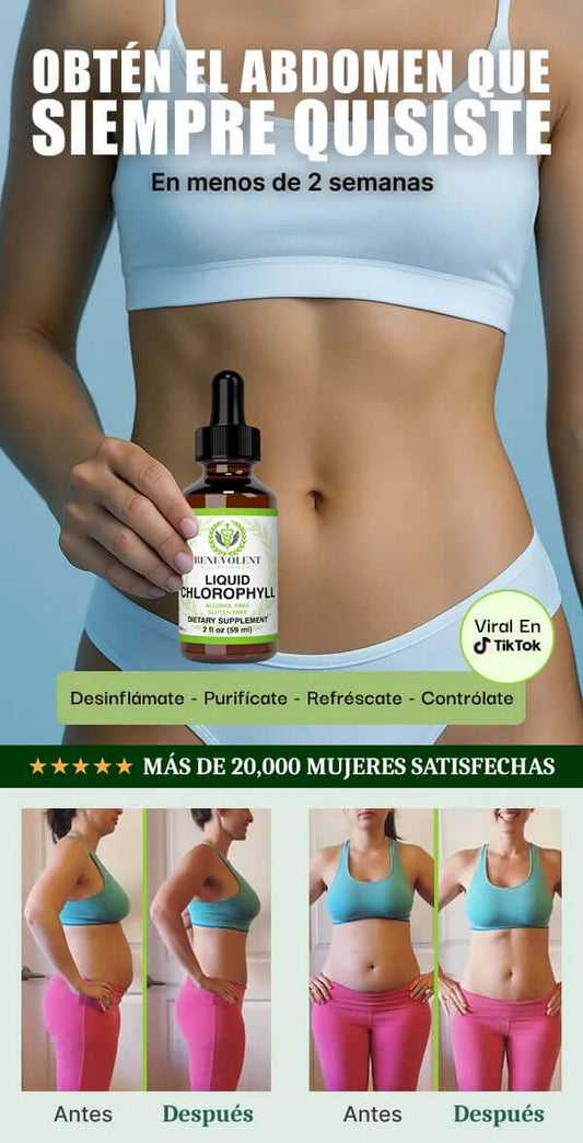 Clorofila Líquida Benevolent™ - Detox Natural